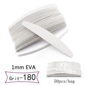 50 limas desechables sin espuma para base metálica - HALF MOON