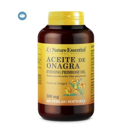 Aceite de Onagra 500 mg perlas - Nature Essential