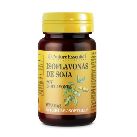Isoflavonas de Soja 620 mg perlas - Nature Essential