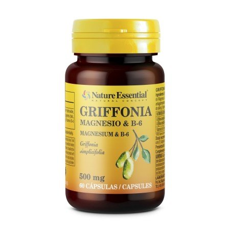 Griffonia 500 mg + B-6 60 cápsulas de Nature Essential