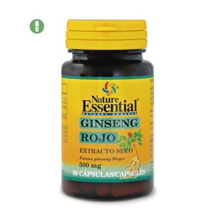 Ginseng Rojo 500 mg - Complemento alimenticio