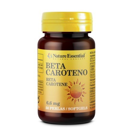 Beta-caroteno 6,6 mg perlas Nature Essential