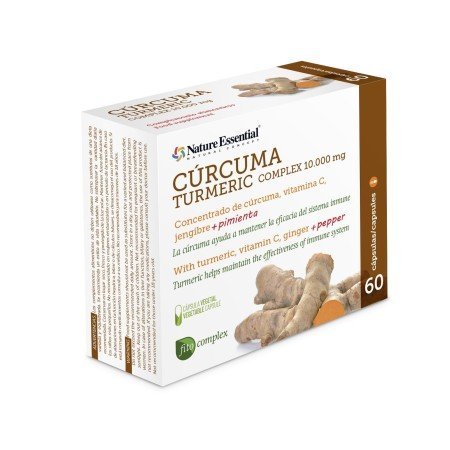 Cúrcuma complex 10,000 mg en cápsulas vegetales