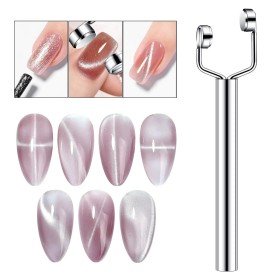Herramienta Magnética Uñas Imán 3 en 1
