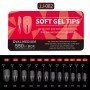 Set de Tips Uñas Gel Oval Medio 550pcs