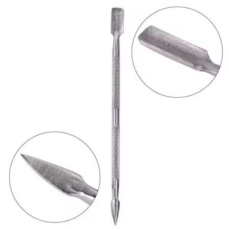 Espátula para cutículas, accesorio de manicura