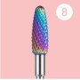 Broca Tugsteno colorful Flame