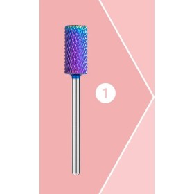 Broca Tugsteno colorful cilindro