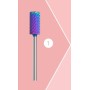 Broca Tugsteno colorful cilindro