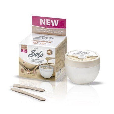 ITALWAX SOLO – KIT CERA ELASTICA CHOCOLATE BLANCO