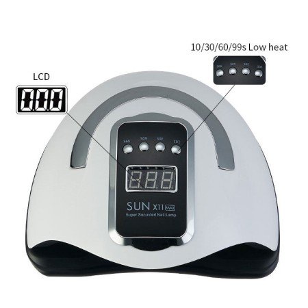SUN X11MAX - Lámpara para uñas, 66 leds, 220 W