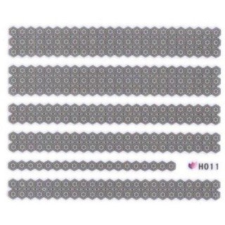 Pegatina 3D H011 para decoración de uñas