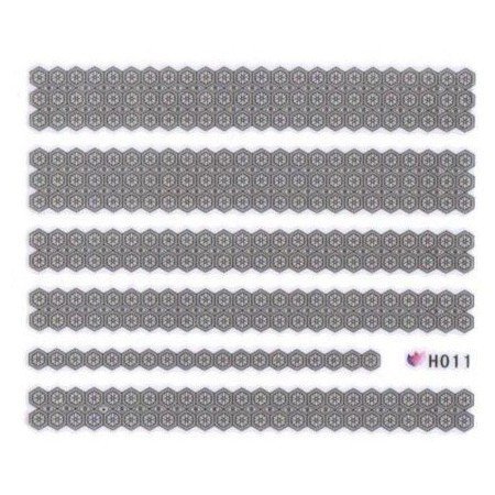 Pegatina 3D H011 para decoración de uñas
