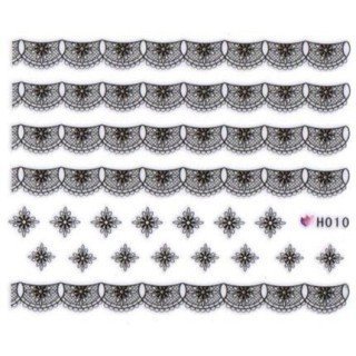 Pegatina 3D H010 para decoración de uñas