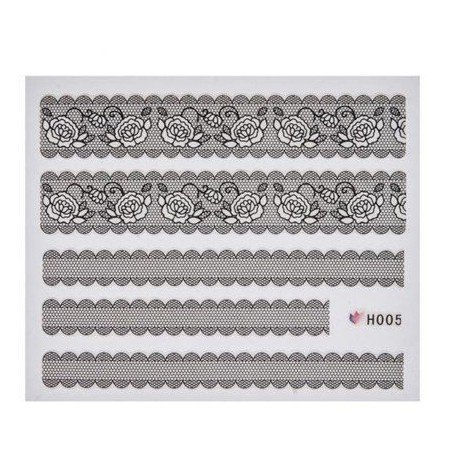 Pegatina 3D H005 para decoración de uñas
