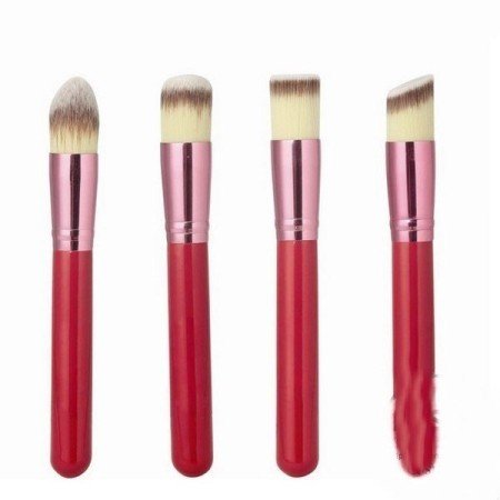 Brocha Kabuki redonda para maquillaje fluido