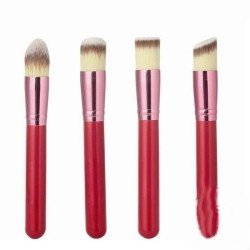 Brocha Kabuki redonda para maquillaje fluido