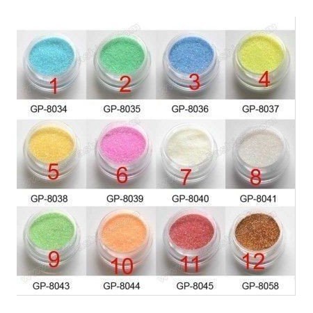 Purpurina para uñas 10 GRS efecto brillante