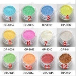 Purpurina para uñas 10 GRS efecto brillante