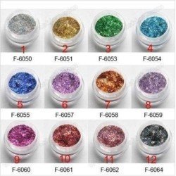 Hilos Brillantes Laser para Decoración de Uñas - 10g