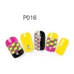 Pegatinas fluorescentes para uñas modernas 016