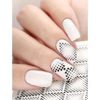 ADHESIVOS WATER TRANSFER Nº 179 Negra para uñas