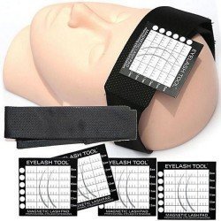 Diadema Magnética con Almohadillas para Pestañas