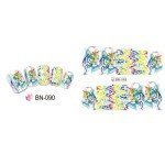 Pegatinas Al Agua 090 para Decoración de Uñas