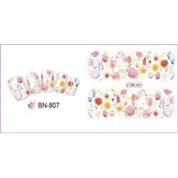 Stickers de Flores para Uñas - Modelo 807