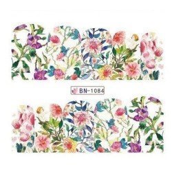 Stickers al agua para decoración de uñas - 1084