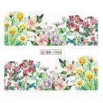 FLOWERS STICKERS AL AGUA - Diseño 1086