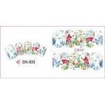 Butterfly Stickers 808 para decoración de uñas