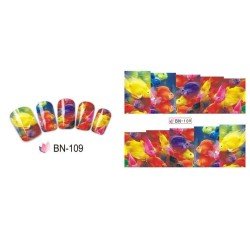 OCEANO Stickers al Agua para Uñas