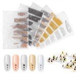 Decoración de uñas Caviar Metal Mix - Grafito