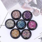 Tarro Surtido B04 con 12 Colores de Shell en Polvo