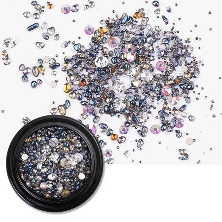 Tarro Surtido C03 con 12 Colores para Uñas