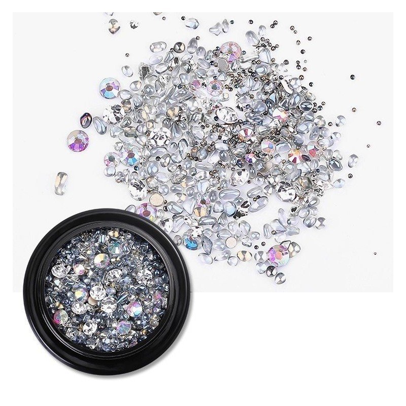 Tarro Surtido de 12 Colores Shell en Polvo