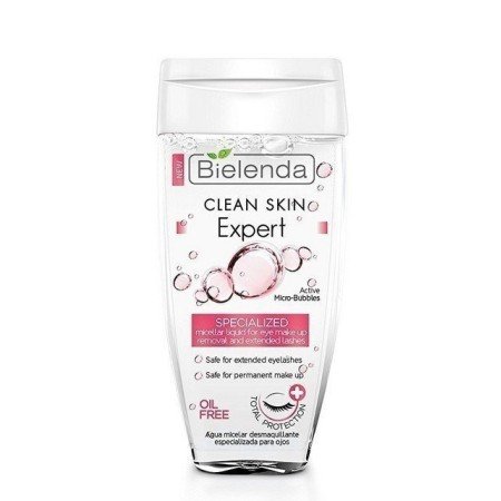Desmaquillador de ojos para extensiones de pestañas