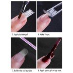 Paquete de 10 fibras de vidrio para una extensión de uñas perfecta Paquete de 10 fibras de vidrio para una extensión de uñas perfecta