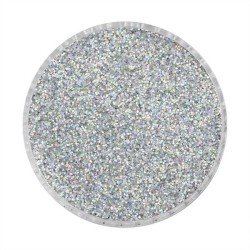 Purpurina Silver LB100, brillo para decoración de uñas