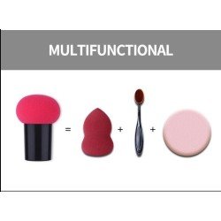 Esponja de Maquillaje Wine Red para un acabado perfecto