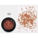 Mini diamantes para uñas de cristal brillo