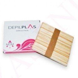 Espátulas Faciales de Madera - 100 Unidades