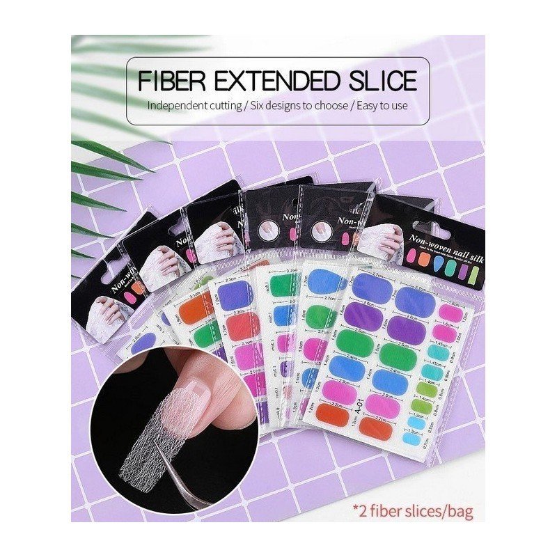 Fibra Vidrio para Extensión de Uñas - A06 Fibra Vidrio para Extensión de Uñas - A06