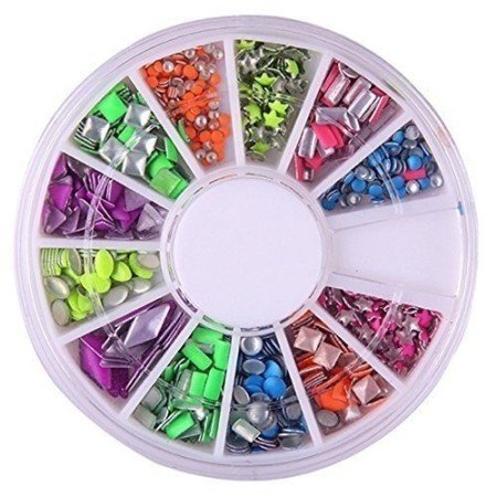 Rueda Surtida Metal Neon para Decoración