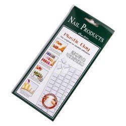Masilla Adhesiva Transparente para Uñas DIY