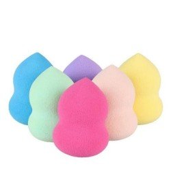 Esponja ergonómica de látex para maquillaje