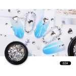 Vista del Diamante para Uñas 3D - Modelo 02