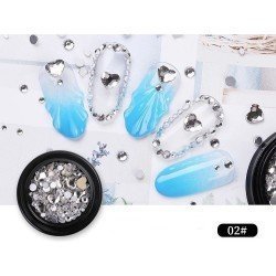 Vista del Diamante para Uñas 3D - Modelo 02
