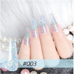 GLITTER POLY GEL 15g - Fácil aplicación y moldeado